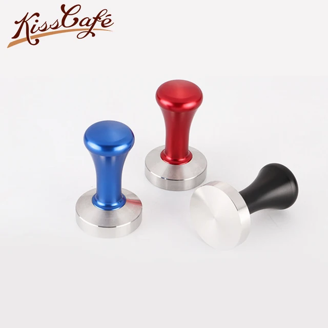 Best Price 304 Stainless Steel Base 3 Color Aluminum Handle Tamper 51/53/57/57.5/58mm Coffee Powder Hammer Multi-color Coffee Accessories Best Price 304 Stainless Steel Base 3 Color Aluminum Handle Tamper 51/53/57/57.5/58mm Coffee Powder Hammer Multi-color Coffee Accessories