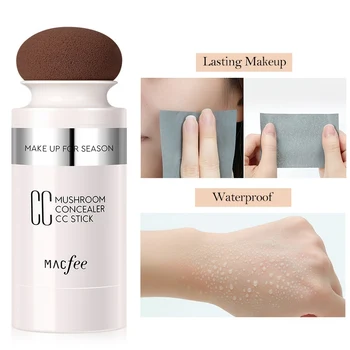 

CC Air Cushion Stick Long-Lasting Waterproof Cover Blemishes Brighten Skin Color Concealer Stick New Arrival
