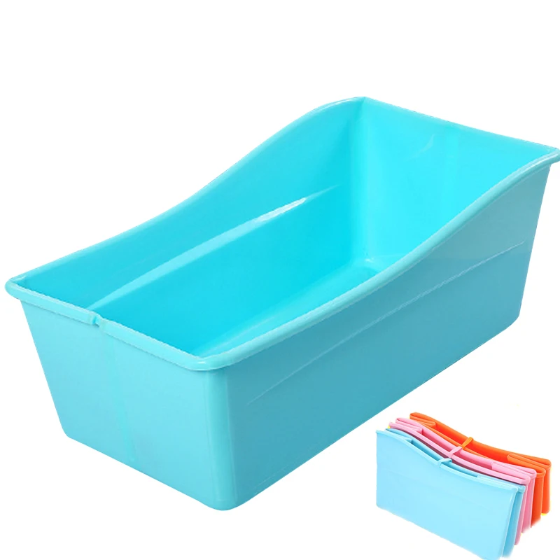 Baby Bath Tub Children Folding Bath Baby Swimming Pool Newborn Can Enjoy Bath Tub Newborn Toiletries Baby Shower Cushion