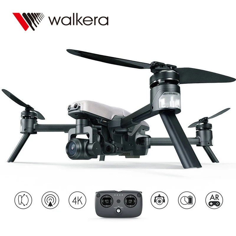 

Walkera VITUS 320 5.8G Wifi FPV with 3-Axis 4K Camera Gimbal Obstacle Avoidance AR Games Drone VS DJI Mavic Air Drone