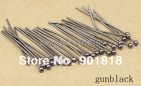 

200pcs/bag jewelry findings gold Color ball head Pins findings 30x0.5mm (24 gauge) F352B