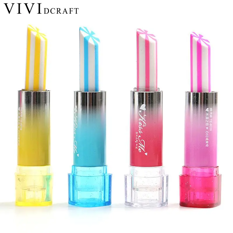 Vividcraft Lipstick Erasers Creative Stationery Standard Pencil Erasers
