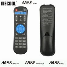IR пульт дистанционного управления для Mecool Android tv Box M8S Pro W M8S Pro L M8S Pro Plus BB2 KM8 аксессуары для пульта дистанционного управления