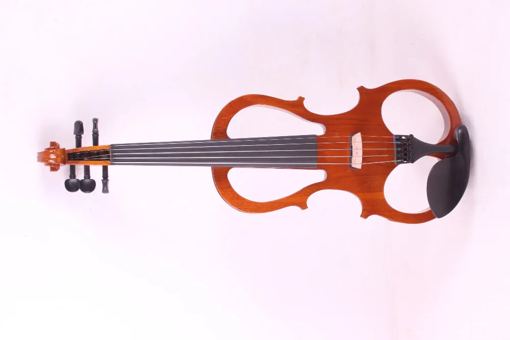 

orange 5 -String 4/4 New Electric Acoustic Violin #5-2518# i can make any color
