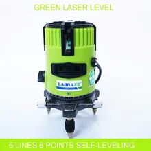 5 линий, 6 точек, красный зеленый лазерный уровень, вращающийся на 360 градусов, перекрестный лазерный уровень с наружным режимом и режимом наклона, прочный мешок