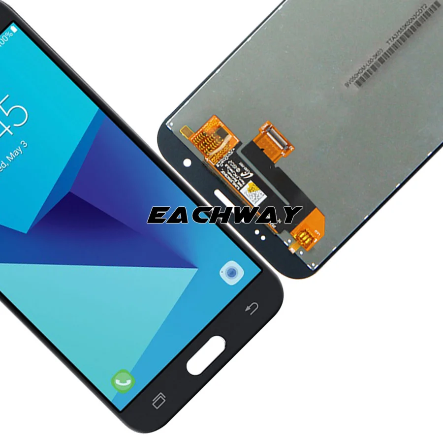 J327 ЖК дисплей для SAMSUNG Galaxy J3 prime 2017 кодирующий преобразователь сенсорного экрана в