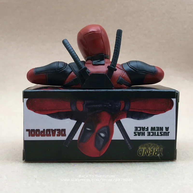 Disney Marvel X-Men 8.5*3.5cm Deadpool 2 Action Figure Anime Decoration PVC Collection Figurine Toys model for children gift