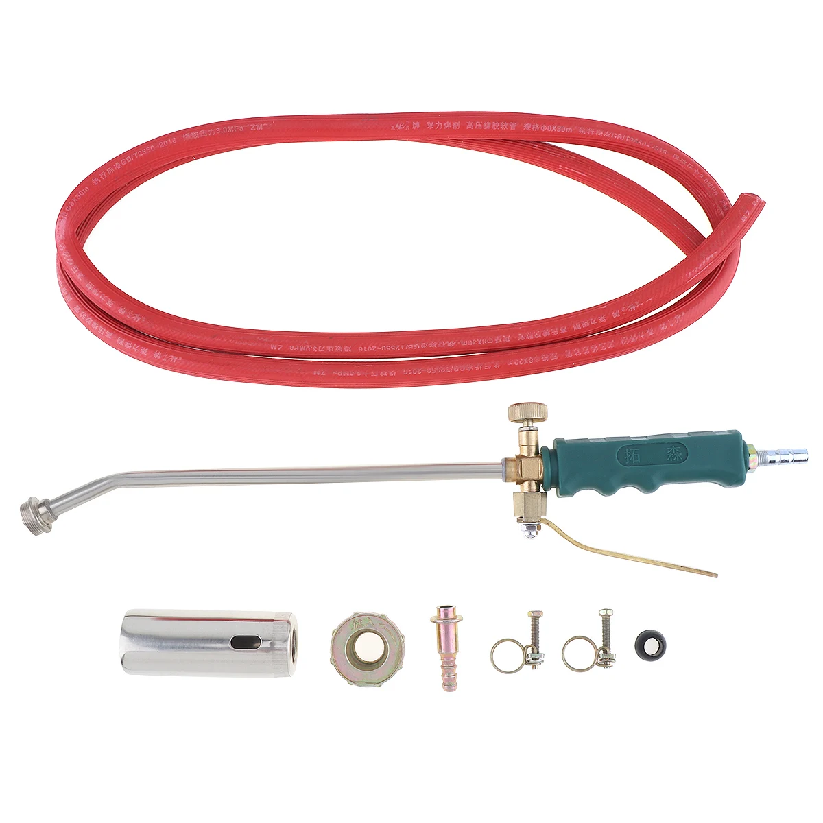 Double Switch Type Liquefied Gas Torch Welding Spitfire-Gun Support Oxygen Acetylene Propane for Barbecue / Hair Removal