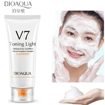 

BIOAQUA V7 Facial Cleanser Deep Cleansing Anti-sensitive Skin Cleansing Facial Cleansing Lift Firming Oil Control Skin Care