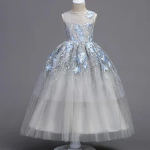 CAILENI платье для девочек-подростков; детская одежда; праздничные платья для девочек; кружевное свадебное платье для подростков