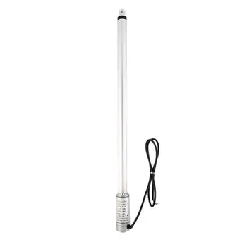 

1200N small 12V DC Electric Push Rod White Material Aluminum Alloy For lectric Self Unicycle Scooter Input Voltage