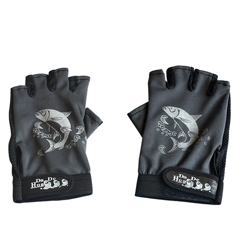 Dew Finger Fishing Gloves Non-slip Wear-resistant Easy Take Hook  High Quality Fishing Supplies Gloves Wear Resistant Gloves