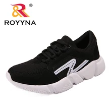 Royyna Новое поступление классика Стиль Женские туфли-лодочки сетки женская повседневная обувь Кружево до Для женщин модные кроссовки Обувь свет