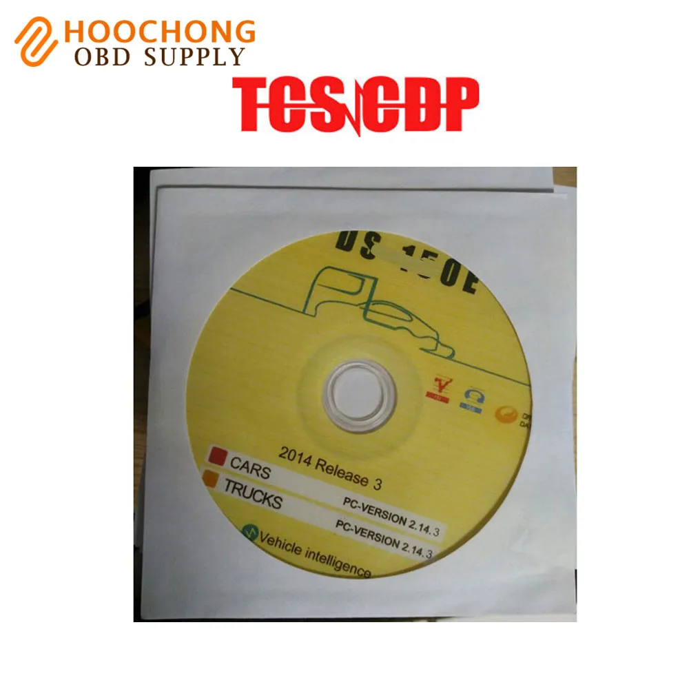 

High quality 2014 R2 R3 CD/DVD software for Auto TCS scanner pro With optional choice 2014 R2 with keygen self activation