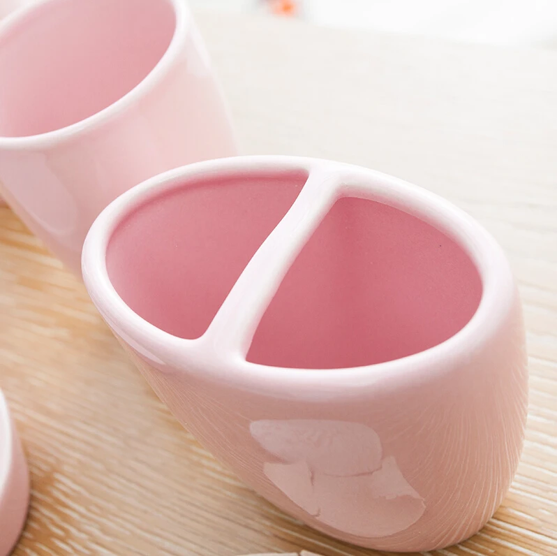 Модный керамический набор для ванной из пяти предметов комплект принадлежностей