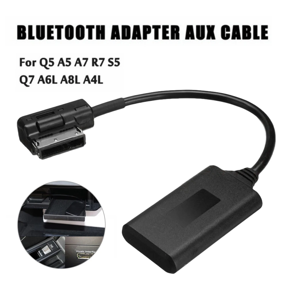 Ami MMI Bluetooth адаптер Aux кабель аудио радио для Audi Q5 A5 A7 S5 Q7 A4 A6 A8