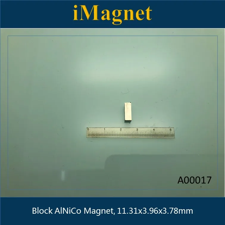 A00017 10 шт. блок AlNiCo магнит 11 31x3 96x3 78 мм пользовательская магнитная сталь|Магнитные