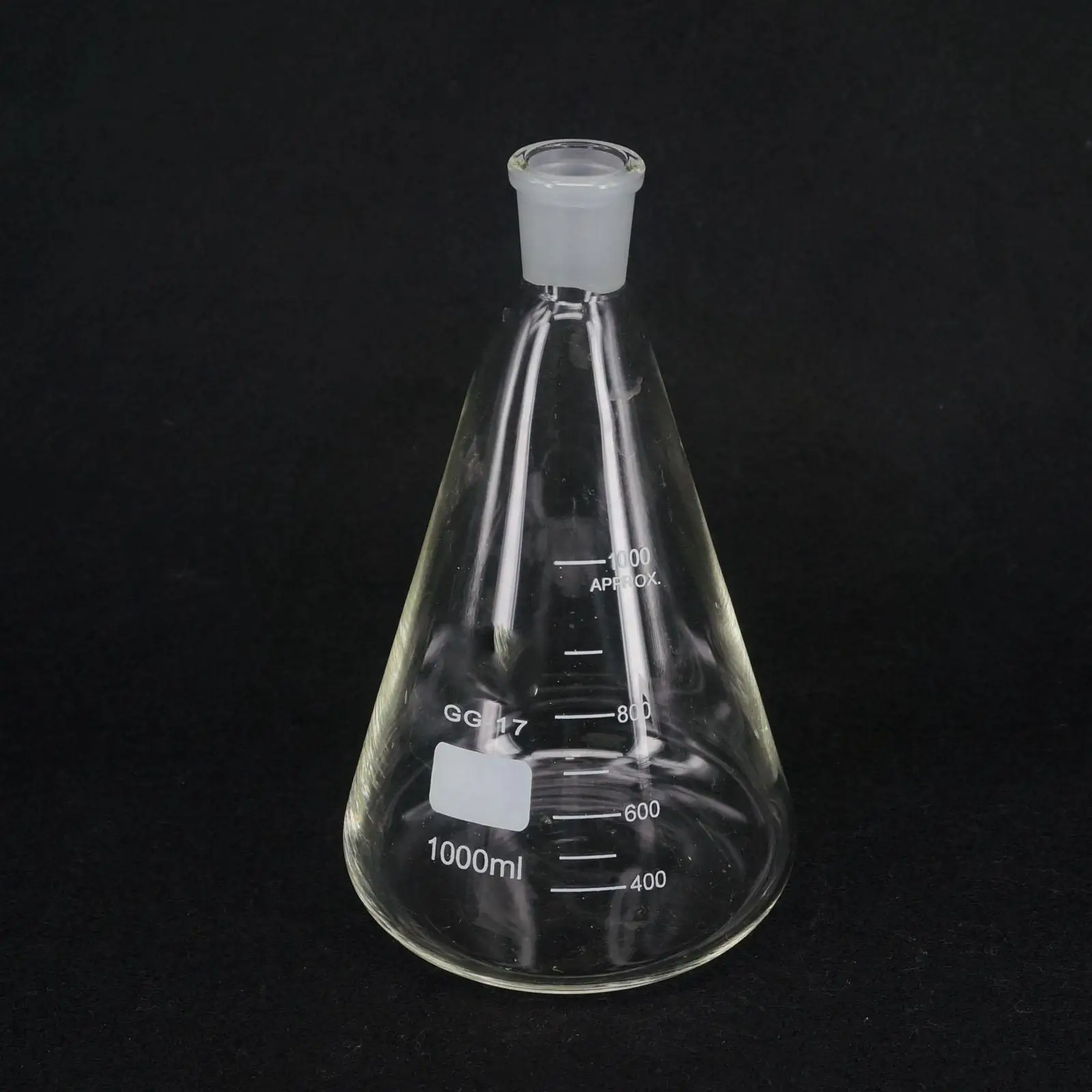 1000ml Quickfit 24/29 Joint Lab Conical Flask Erlenmeyer Boro Glass Graduatedin Flask from
