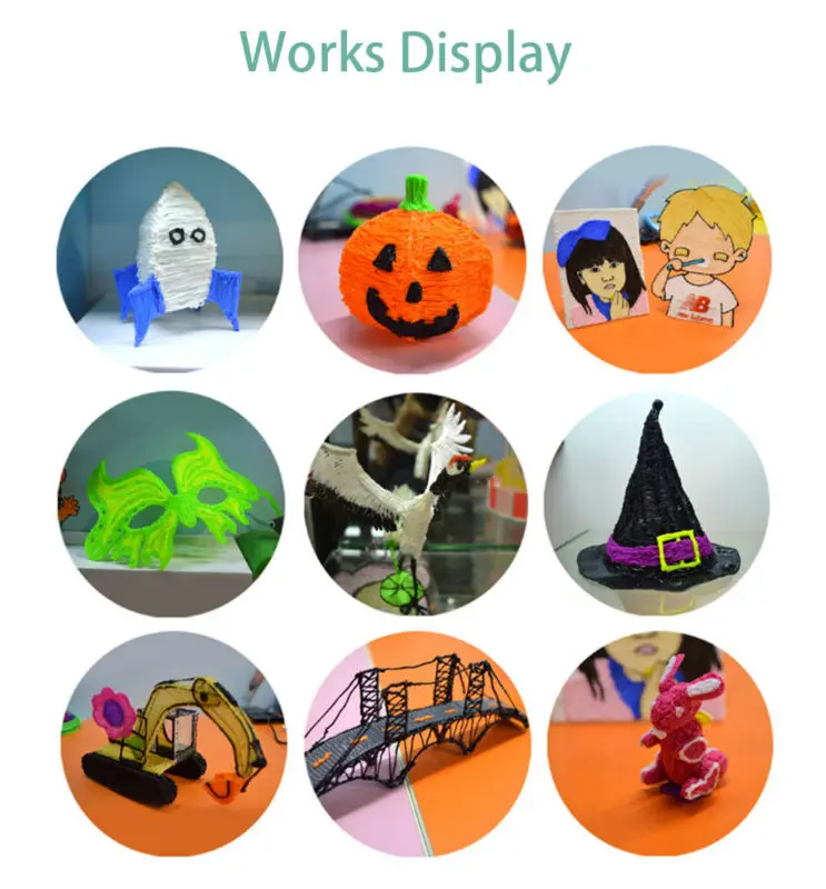 pen 3d work display