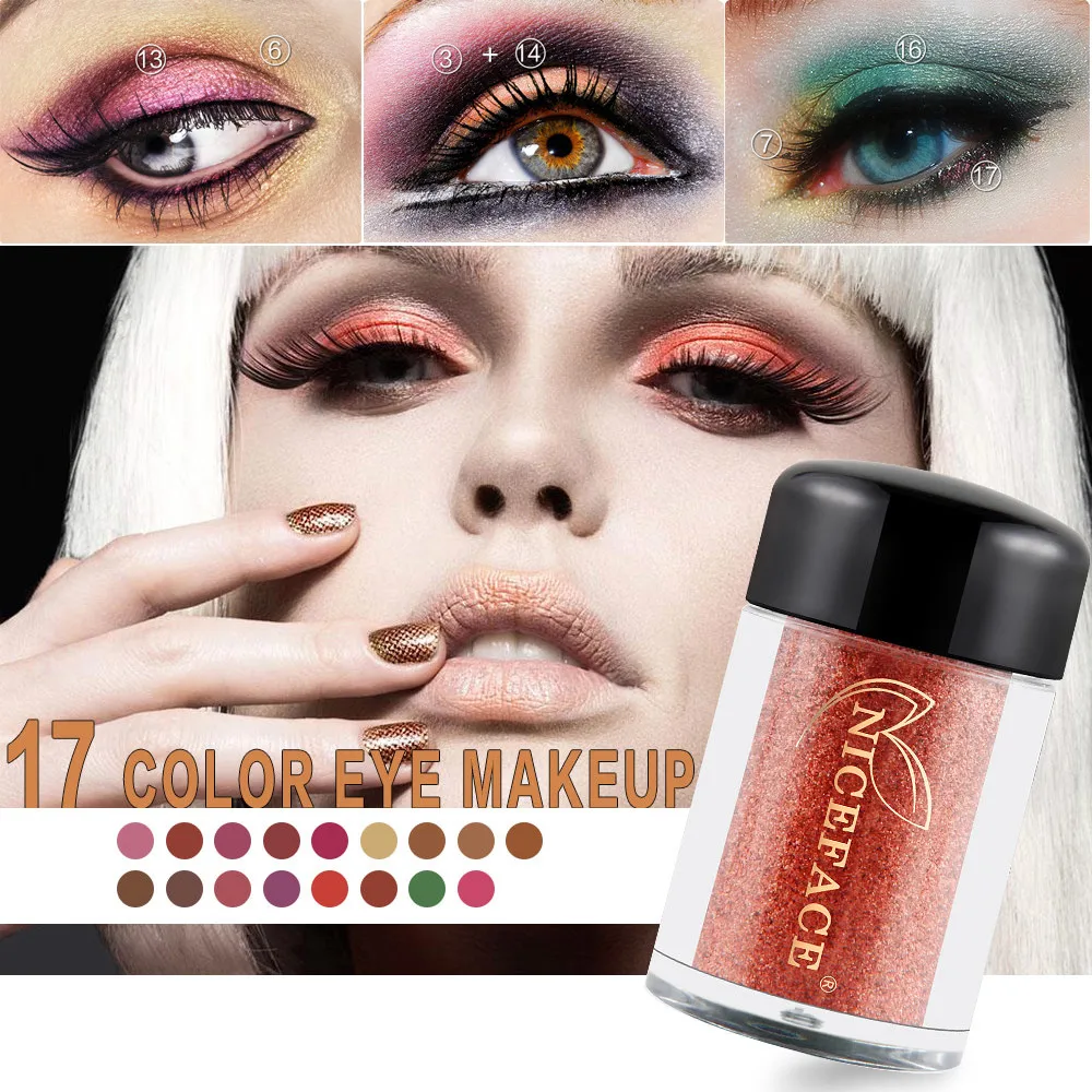 

New Eye Shadow Makeup Waterproof Pearl Metallic Matte Eyeshadow Palette Beauty Cosmetic make up eyeshadow Glitter maquiagem