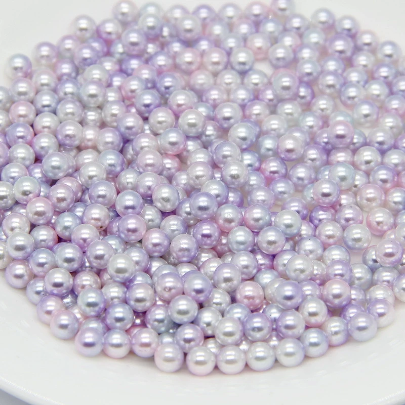 Size 3-12mm ABS Pearls Imitation Pearl Beads White Ivory Color Round Loose Beads for Bracelet DIY Jewelry Findings
