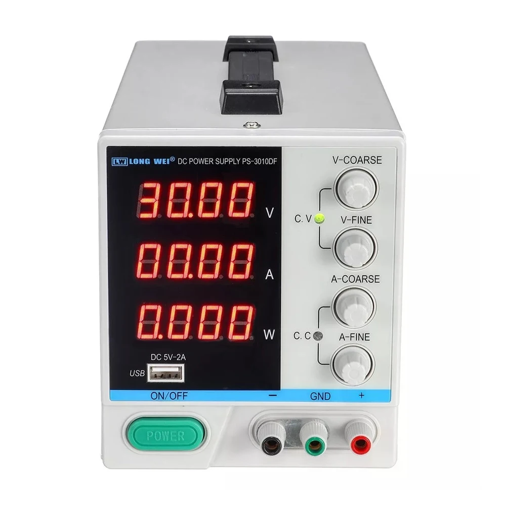 Новый PS 3010DF 4 цифры по ценам от производителя Дисплей 30V 10A лаборатория DC Питание