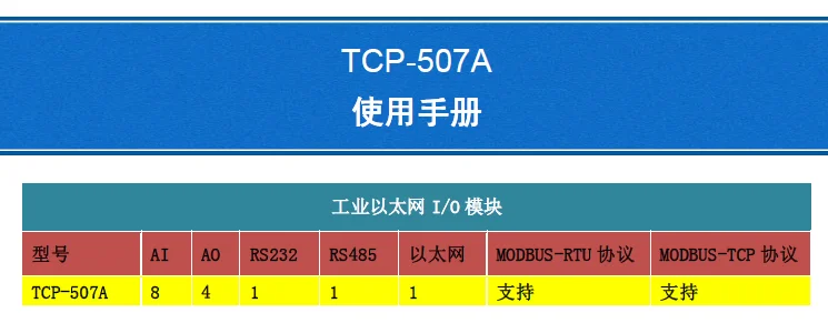 Modbus TCP контроллер Ethernet высокоскоростной блок 8 аналоговый вход 4 аналоговый выход