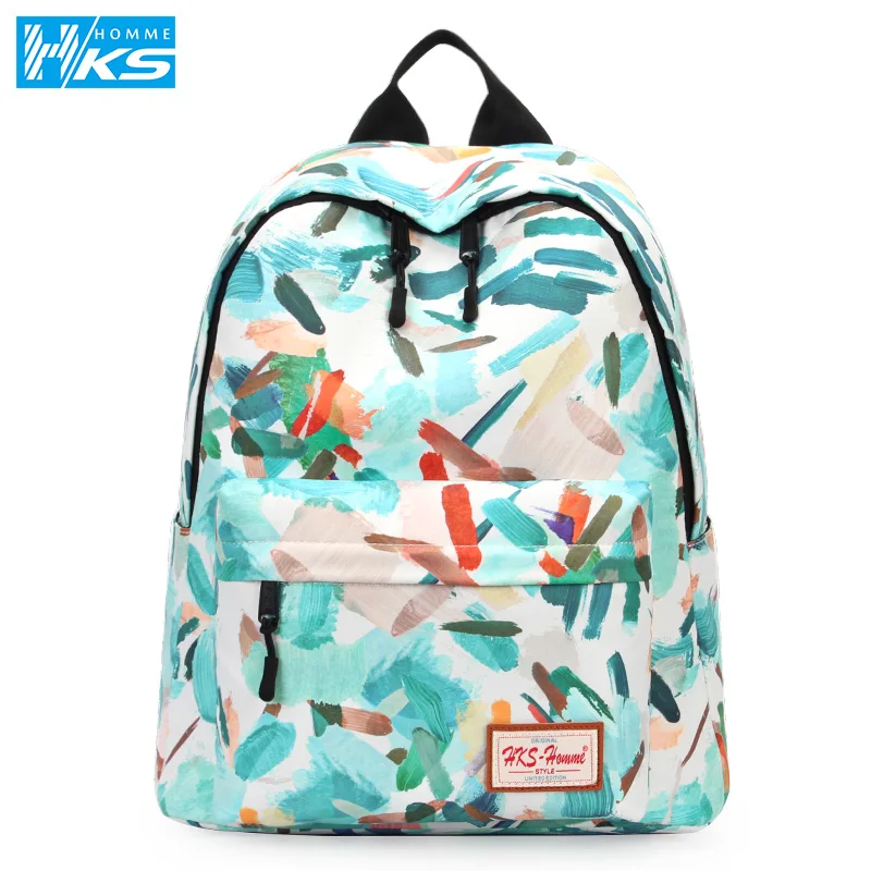 

Fashion 2019 Backpack Women School Bags For Teenagers Backpack Female Travel Bags Girls Backpack waterproof laptop 14 15.6 inch