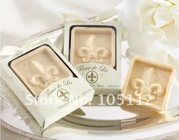 100packs Lot Classic Wedding Party Favor Gift Fleur De Lis French