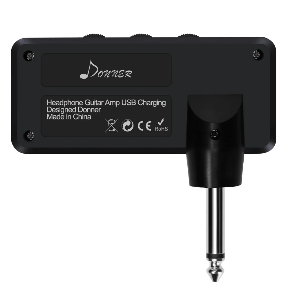 amplificador recarregável protable mini plugue da guitarra elétrica amp peças acessórios