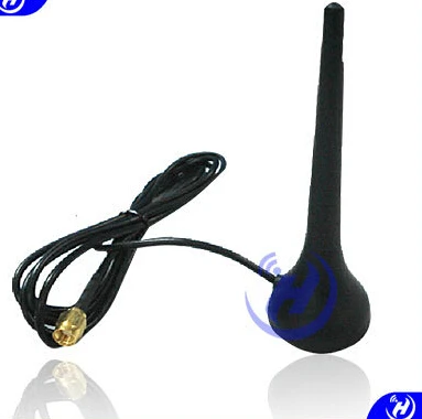 imágenes para 2.4g router inalámbrico imán SMA 2dBi antena de látigo con 1.5 m cable imágenes para 2.4g router inalámbrico imán SMA 2dBi antena de látigo con 1.5 m cable