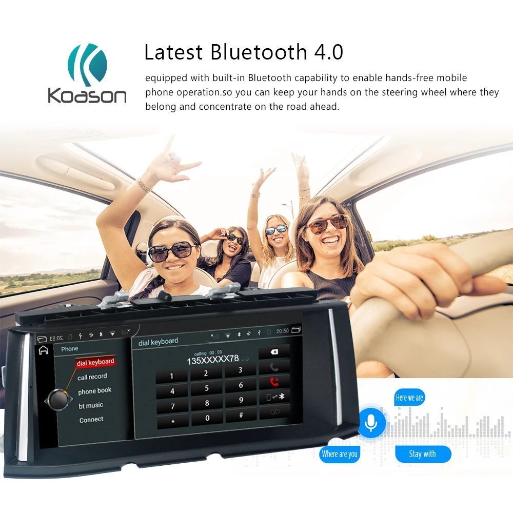 Cheap Koason 10.25 inch IPS Screen Android 7.1 System Car Audio Multimedia Player for BMW 7 Series F01 CIC 2009-2012 GPS navigation 5