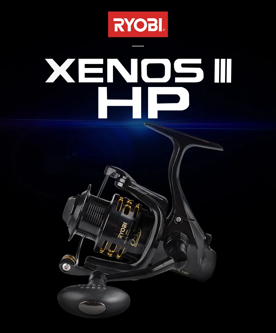 RYOBI XENOS III hp спиннинг катушка спиннинга для морской рыбалки колеса 6+ 1BB Передаточное отношение 5,1: 1/5. 0:1 антикоррозийный подшипник из нержавеющей стали