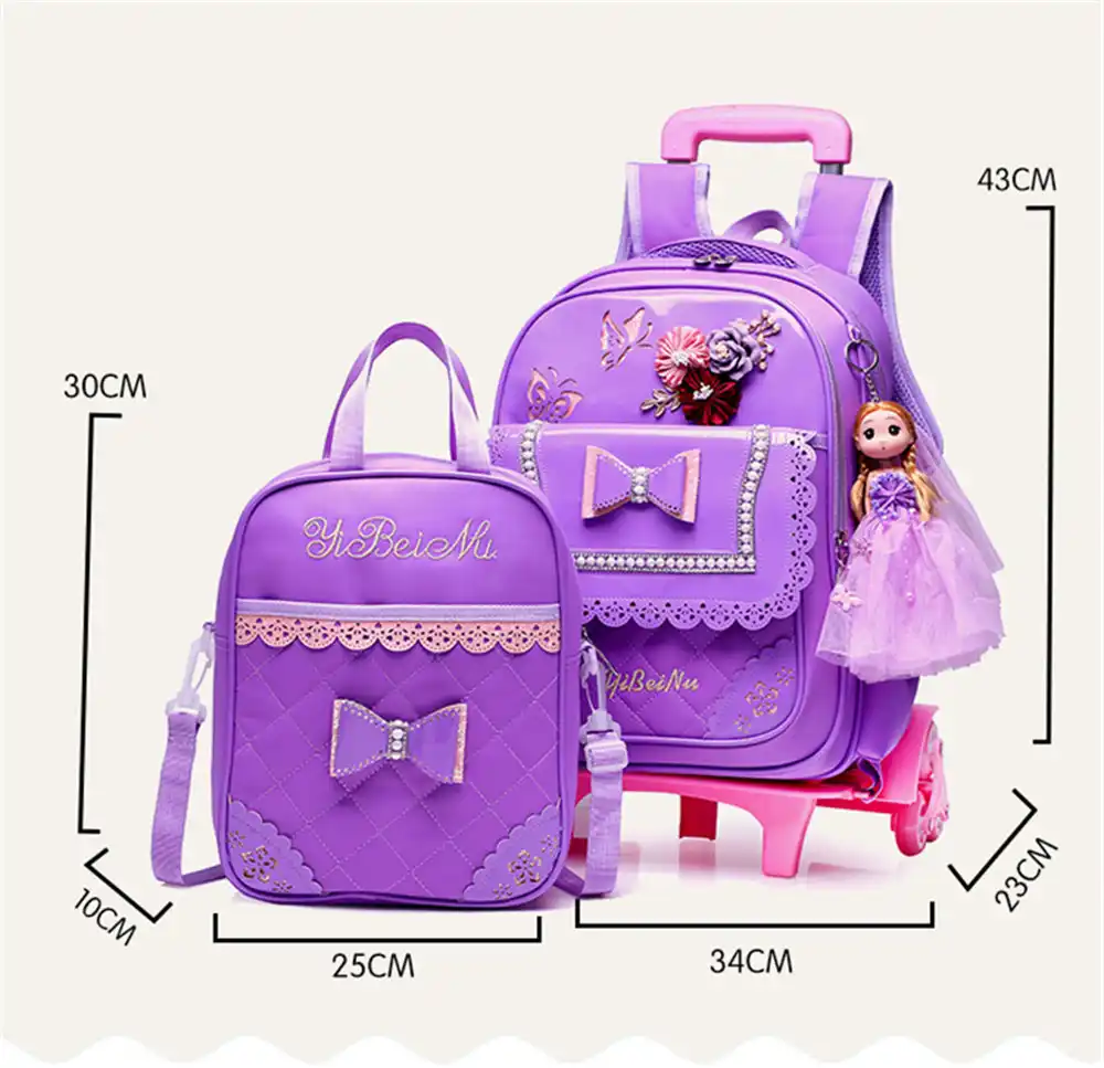 girls purple backpack