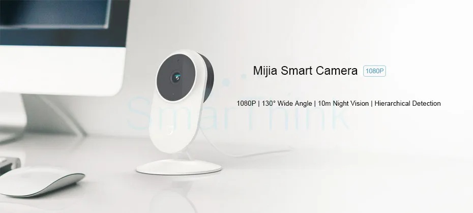 Новая Оригинальная смарт-камера Xiaomi Mijia 2,4G& 5,0G Wi-Fi беспроводная 130 широкоугольная 10 м с функцией ночного видения