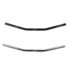 Areyourshop 1″ 25mm Motocross Universal Drag Handlebar Bar Chrome Black For VTX For Yamaha For Suzuki For Chopper Bobber