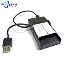 CNP 40 NP 40 Battery USB Charger for Casio Cameras EX FC150 FC100 Z30 Z40 Z50
