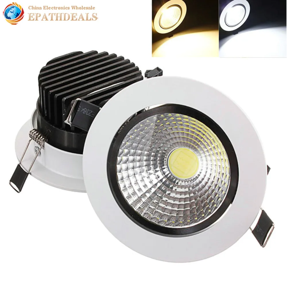 

15W COB LED Downlight Spot Light Non-dimmable Recessed Ceiling Lamp Fixture Down Light Kit Warm White / Cool White