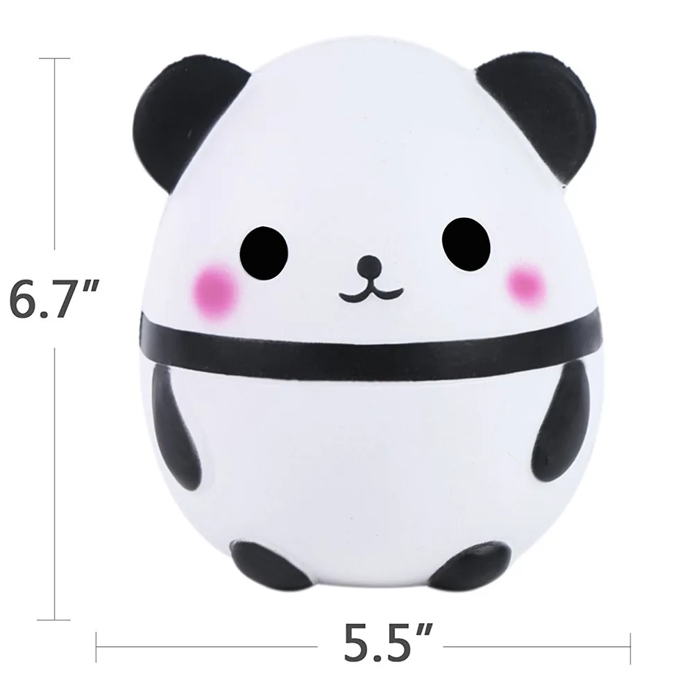 Новая мода 3D Симпатичные Jumbo милые панды мягкие медленно растущие детские игрушки кукла снятие стресса игрушка с высоким качеством Горячая