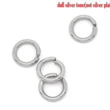 Doreen Box Lovely 500 нержавеющая сталь открытый прыжок кольца 5 мм Диаметр. Результаты(B10269