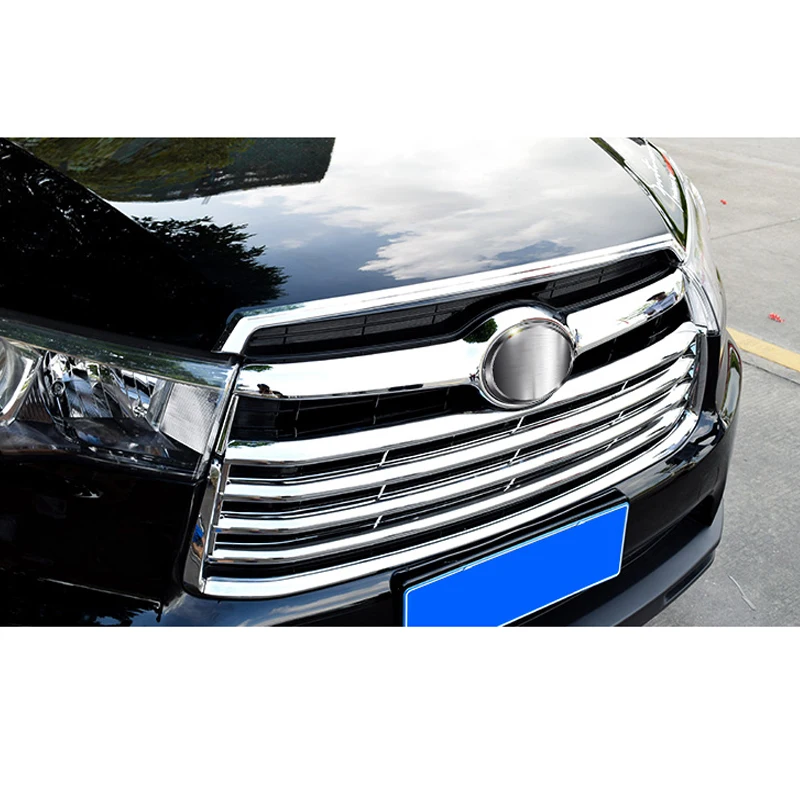 Аксессуары подходят для Toyota Highlander Kluger передний капот полосы передний двигатель декоративная полоска P153