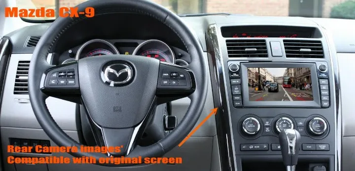 Камера заднего вида для Mazda CX-9 CX9 CX 9 2007-2010 2011 2012 2013 RCA экран совместимый