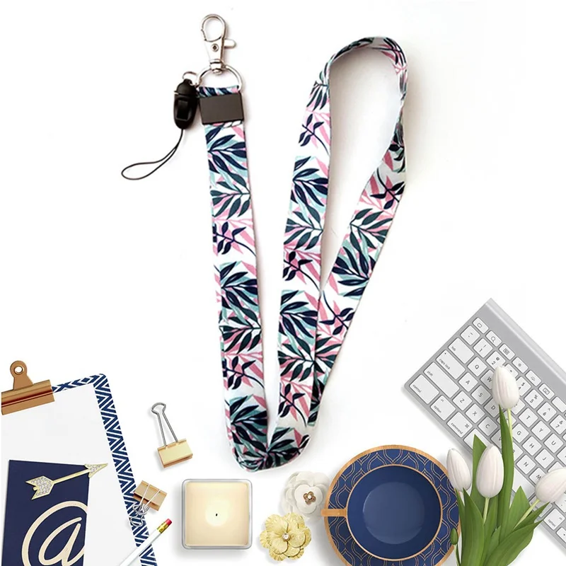 Mobile Phone Strap Cartoon Cute Cat Bamboo Lanyard Neck Strap For Keys ID font b Card