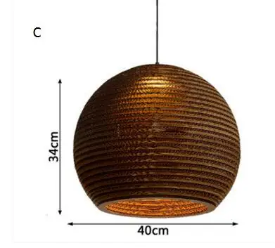 Бумажный кулон соты огни картон персонализированные гостиная ресторан кафе магазин одежды подвесные светильники LW03111113