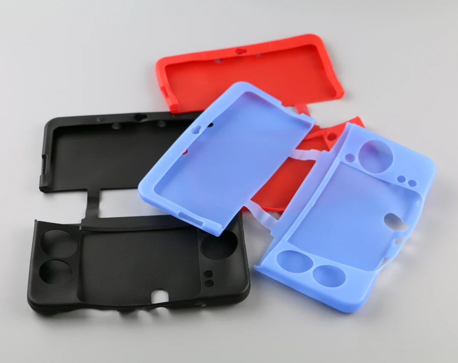 Силиконовый гелевый резиновый защитный чехол для Nintendo New 3DS 10 шт./лот|skin protect|skin