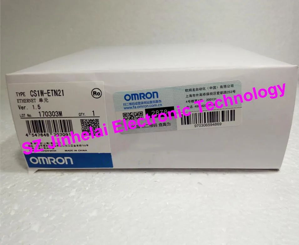 

New and original OMRON CS1W-ETN21 Ethernet communication unit