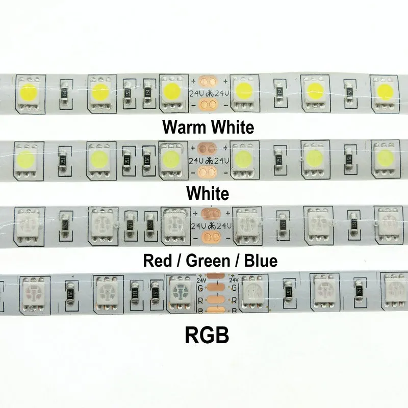 24 В светодиодный светильник 5050 RGB RGBW RGBWW 24 В 5 м 60 светодиодный s/M Водонепроницаемый светодиодный светильник s неоновая Диодная лента лампа полоса для подсветки телевизора