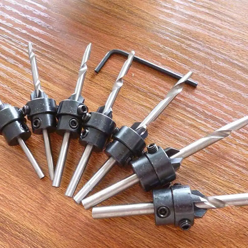 Набор сверл по дереву 7 шт.|countersink drill bit set|drill setwood tools |