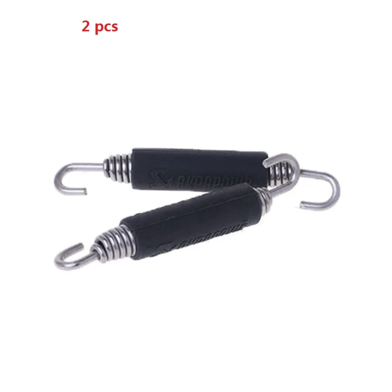 

2PCS Universal Motorcycle Stainless Steel Spring Hooks For Akrapovic SC Project AR Exhaust Pipe