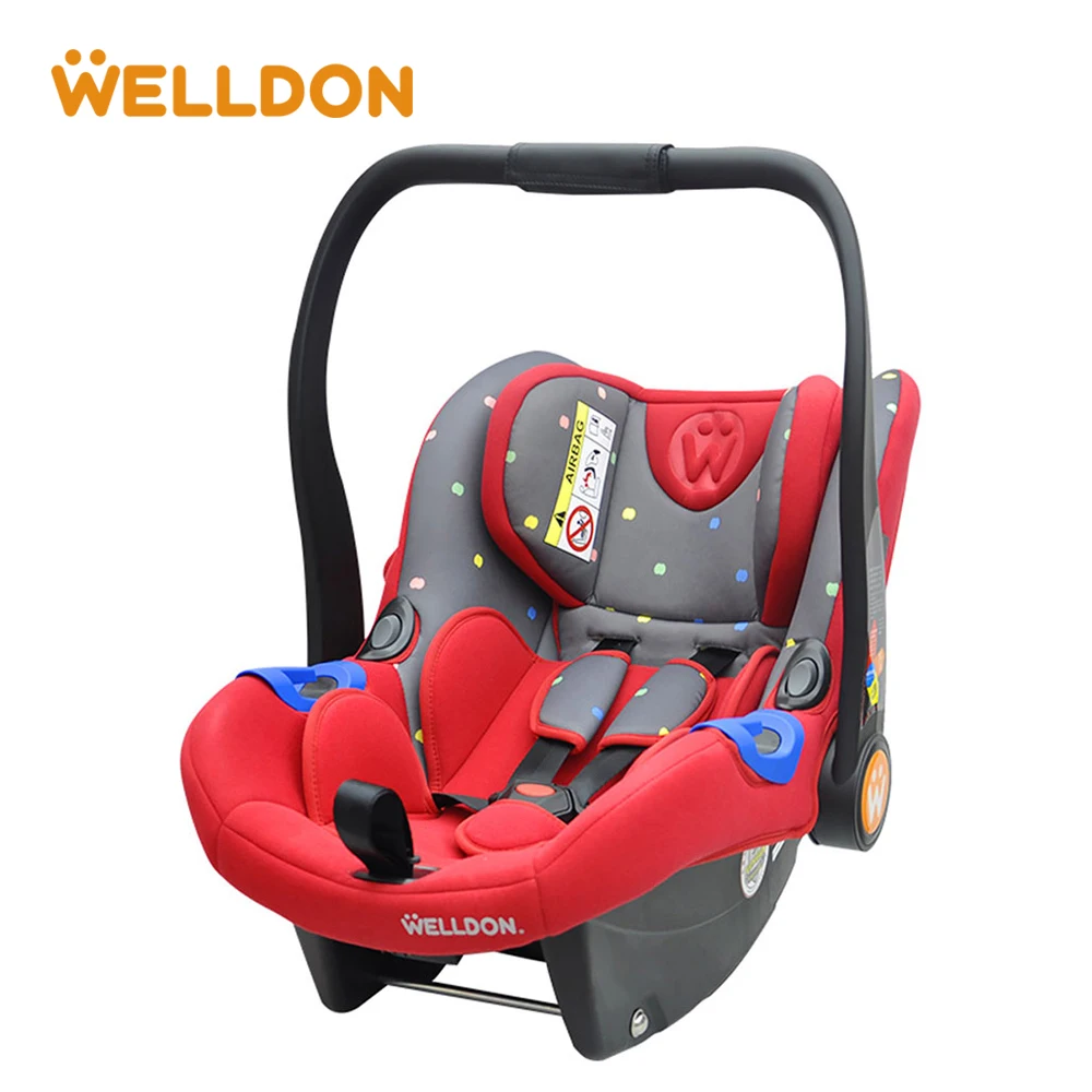 Welldon стул тела отрегулировать автокресла группы 0/0 + (0-13 кг) iosfix Интерфейс высокой спинкой безопасности детей 0-15 месяцев